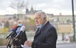 Exprezident Václav Klaus na Národní třídě 17. 11. 2020 Exprezident Václav Klaus na Národní třídě 17. 11. 2020