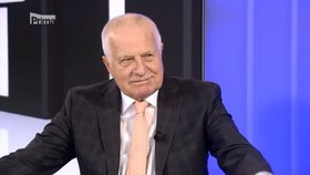 Václav Klaus v pořadu Partie na Primě