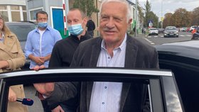 Exprezident Václav Klaus (80) je znovu v péči lékařů: Infuze v Motole