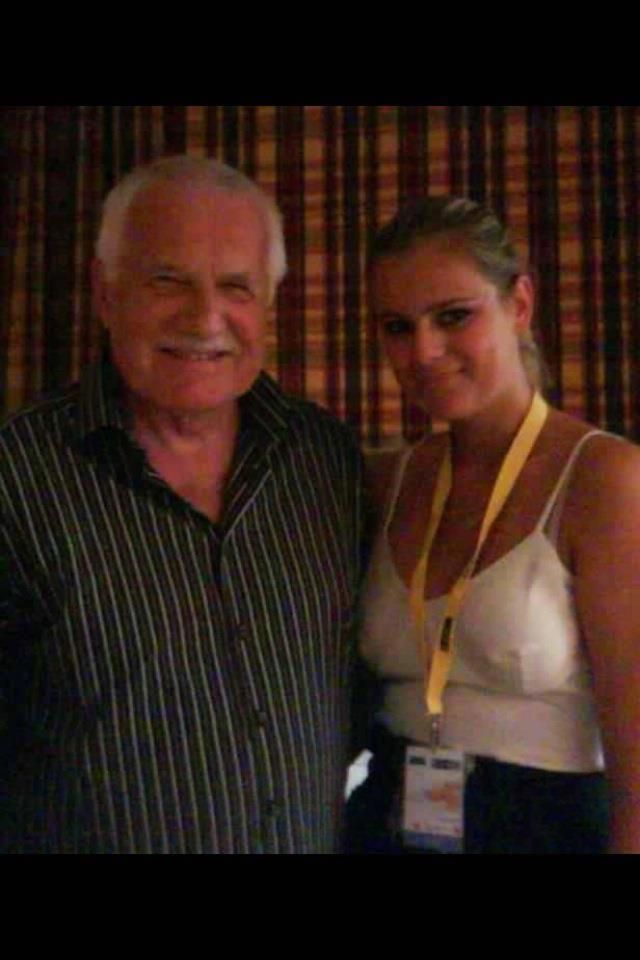 Václav Klaus a Ornella Štiková