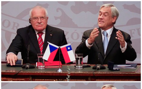 Záběry z Chile, kde si prezident přivlastňuje tamní pero, už viděly miliony lidí.
