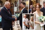 Klausův spolupracovník Macinka se oženil: Na veselce nechyběl Landa v kraťasech a režisér Strach