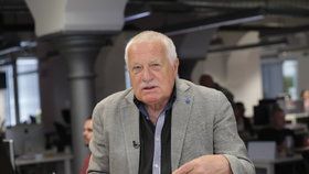 Václav Klaus ve Studiu Blesk