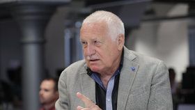 Václav Klaus ve Studiu Blesk