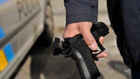 Plastová pistole, ze které vystřelil útočník na prezidenta Klause