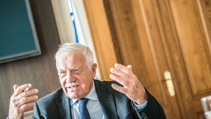 Václav Klaus, bývalý ministr financí, vicepremiér, předseda vlády a prezident České republiky.