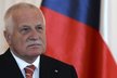 Senát řeší, zda bude Václav Klaus obžalován z velezrady