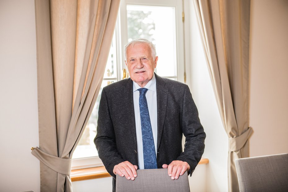 Václav Klaus, bývalý ministr financí, vicepremiér, předseda vlády a prezident České republiky.