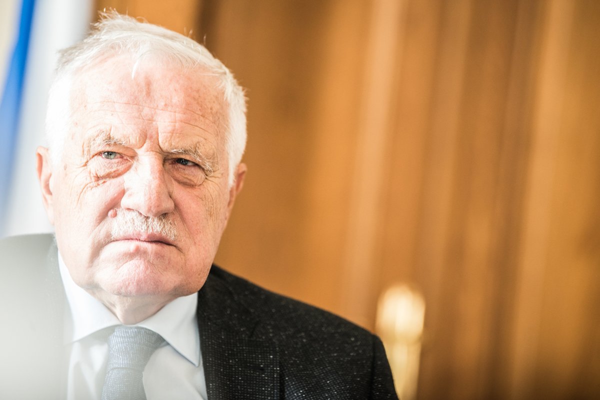 Václav Klaus, bývalý ministr financí, vicepremiér, předseda vlády a prezident České republiky.