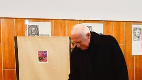 Václav Klaus u 2. kola přímé prezidentské volby.