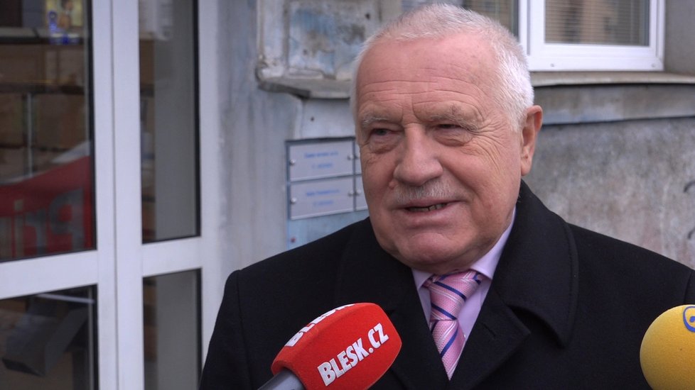 Exprezident Václav Klaus