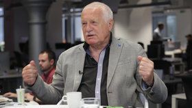 Václav Klaus ve Studiu Blesk