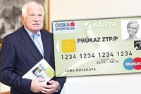 Klaus podepsal novelu zákona: Dávky se budou vyplácet i bez sKarty