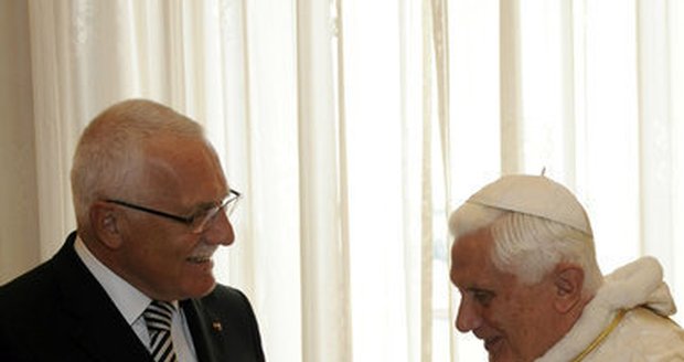 Návštěva Václava Klause ve Vatikánu