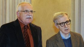 Václav Klaus a Woody Allen