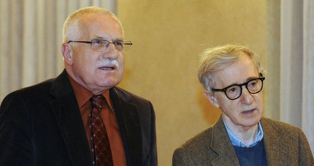 Václav Klaus a Woody Allen