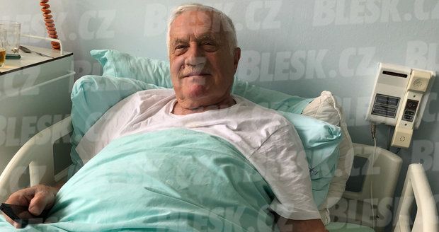 Náhlá hospitalizace! Exprezident Klaus je zpátky v nemocnici. „Je to nepříjemné“