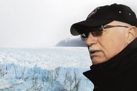 Václav Klaus na ledovci: Přírodě neporučíme