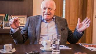 Václav Klaus: České banky jsou příliš líné, burza nevýznamná Václav Klaus: České banky jsou příliš líné, burza nevýznamná