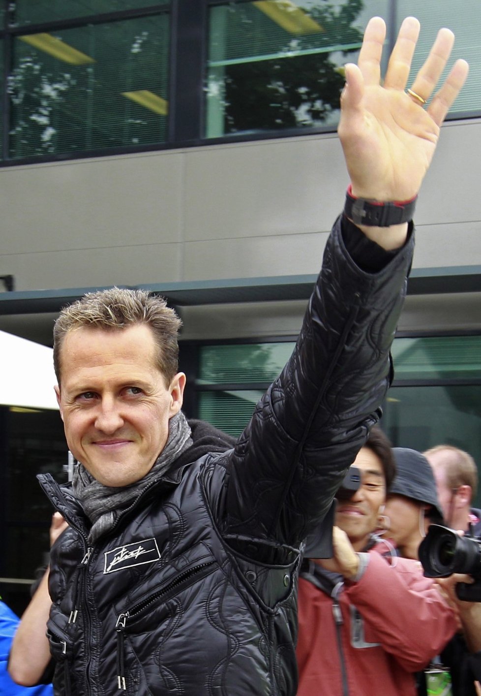 Šampion formule 1 Michael Schumacher.
