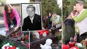 Rodina zavražděného Kočky ml. se vpředvečer výročí jeho smrti sešla u jeho hrobu