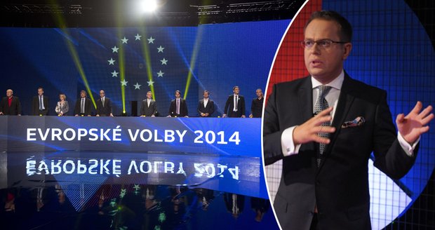 Václav Moravec chtěl po čtvrteční superdebatě zpovídat politiky i přímo po eurovolbách. Ale narazil