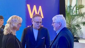 Václav Moravec s kolegy představil web Moravec.cz (21. 5. 2026).
