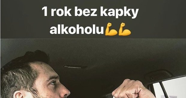 Václav Noid Bárta už se rok nedotkl alkoholu.