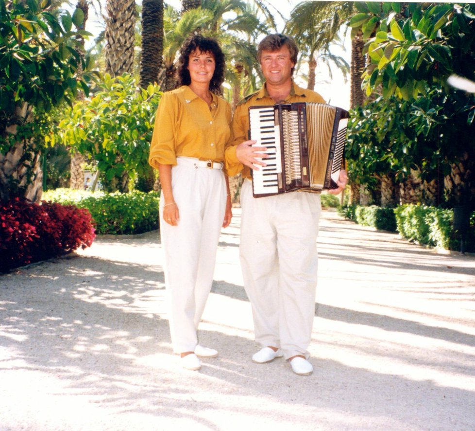 Duo Eva a Vašek v roce 1997