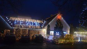 Letos rozzáří dům až 37 tisíc žároviček a led diod.