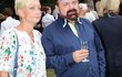 Václav Upír Krejčí s manželkou Václav Upír Krejčí s manželkou
