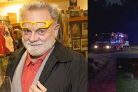 Václav Upír Krejčí (66) skončil v nemocnici: Vážná autonehoda!