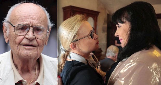 Václav Vorlíček slavil 88. narozeniny na zámku: Setkání Arabely a Xenie po 8 letech