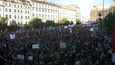 Demonstrace PROČ? PROTO! na Václavském náměstí