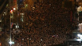 Koncert pro budoucnost na Václavském náměstí ku příležitosti 30. výročí sametové revoluce (17. 11. 2019)