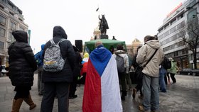 Na pražském Václavském náměstí demonstrovaly 21. února 2021 odpoledne asi tři stovky lidí proti vládním opatřením proti šíření koronaviru. Policie zjistila porušení nařízení vlády, na místě bylo více lidí, než je povoleno, a někteří lidé neměli roušky.