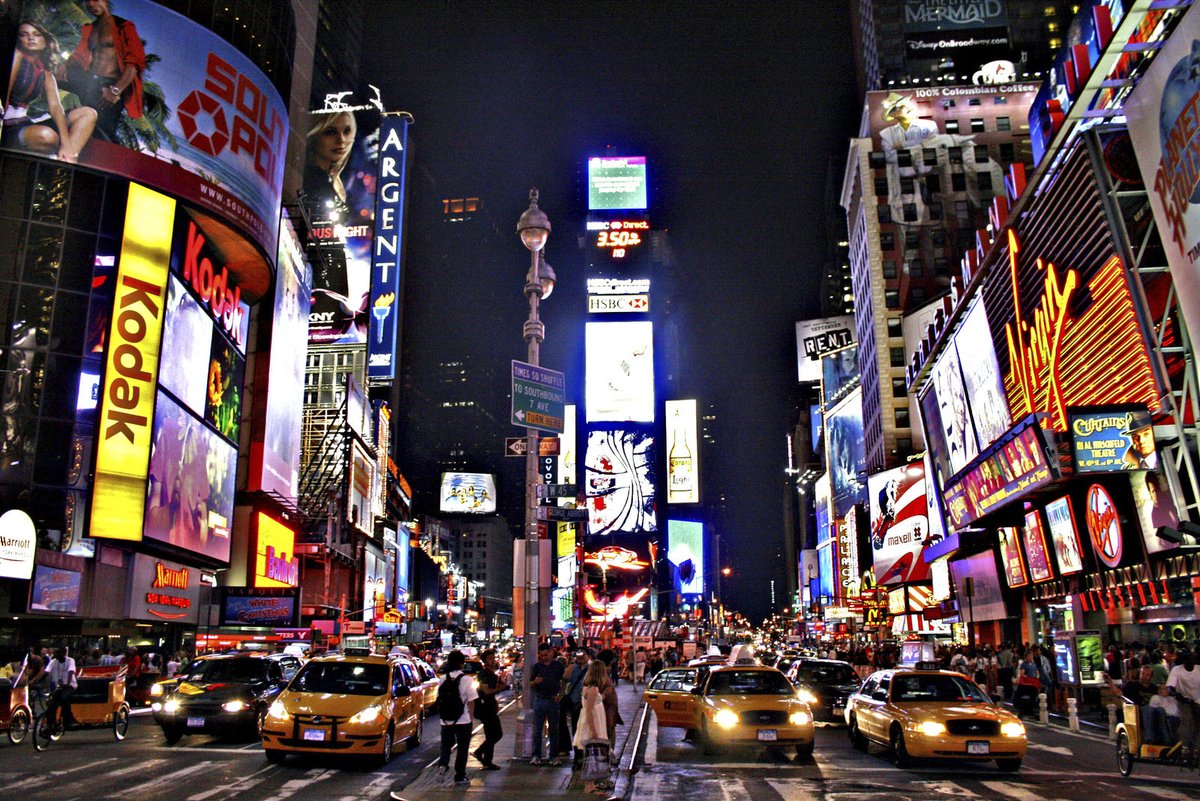 1928 Newyorský Times Square...