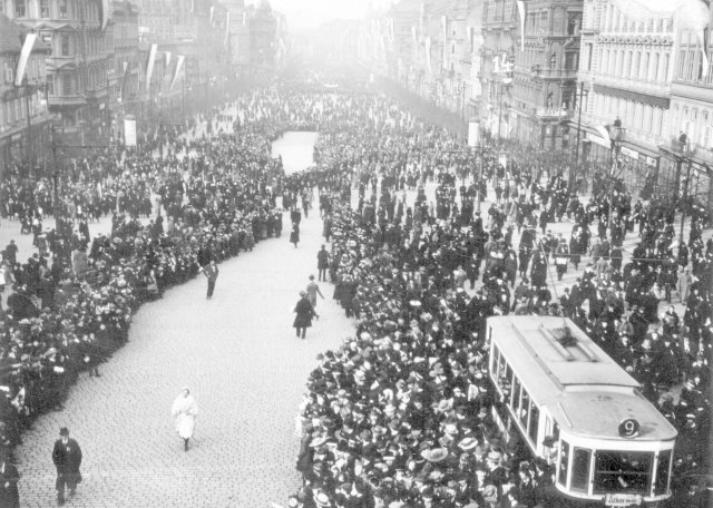 Osamostatnění Československa, říjen 1918