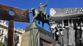 Václavské náměstí za svou historii mnohokrát výrazně změnilo svou tvář.