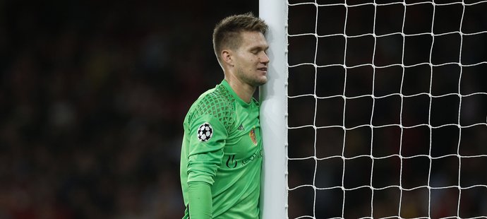 Brankář Basileje Tomáš Vaclík byl na půdě Arsenal v jednom kole