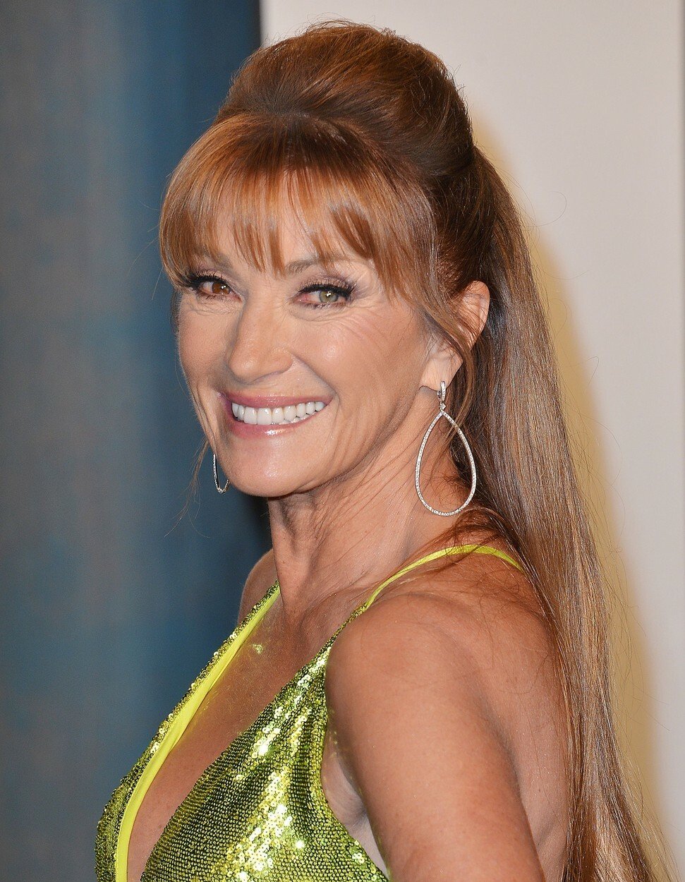 Jane Seymour má heterochromii oční duhovky (nestejné zabarvení duhovek), její pravé oko je světle hnědě, levé pak zeleně zbarvené.