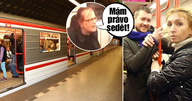 Pražské metro zažilo jednou také něco jiného, než nadávky a vulgarity - lásku!