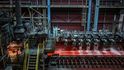 Válcovací trat na výrobu ocelových pásů v huti Liberty Ostrava