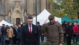 Den válečných veteránů na náměstí Míru, 10. 11. 2023