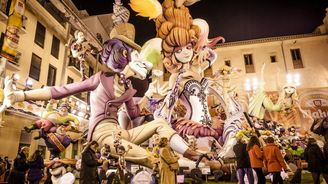 Valencijské slavnosti Las Fallas přilákají tisíce turistů