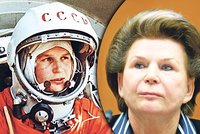 První žena ve vesmíru Valentina Těreškovová: Sex v kosmu? Nesmysl!