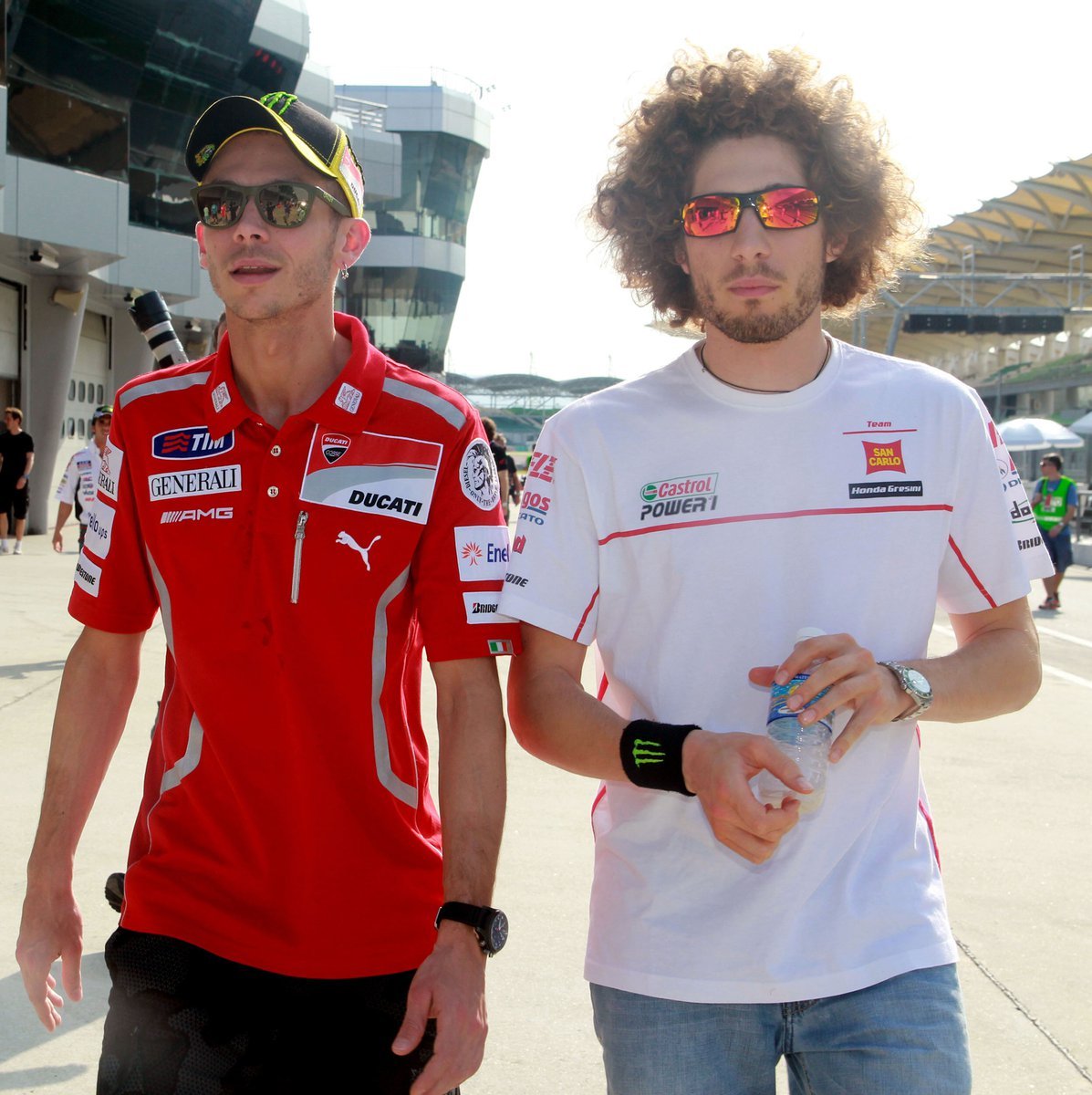 Rossi a Simoncelli byli kamarádi.