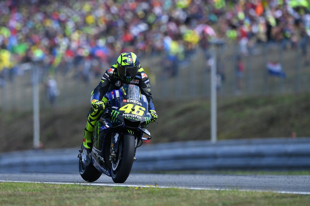 Legendární italský jezdec Valentino Rossi