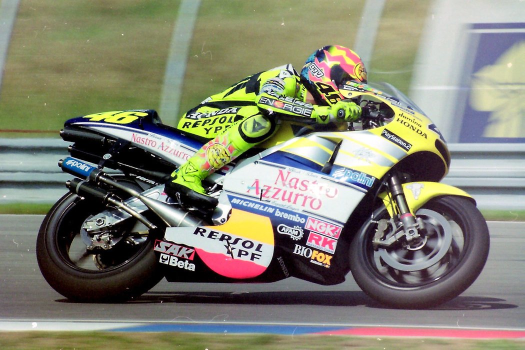 Valentino Rossi v Brně (2001)