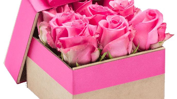 Krabice s růžemi, objednávejte na felurop.cz, 1090 Kč